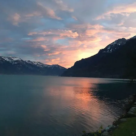Spacious Overlooking Lake Brienz 公寓